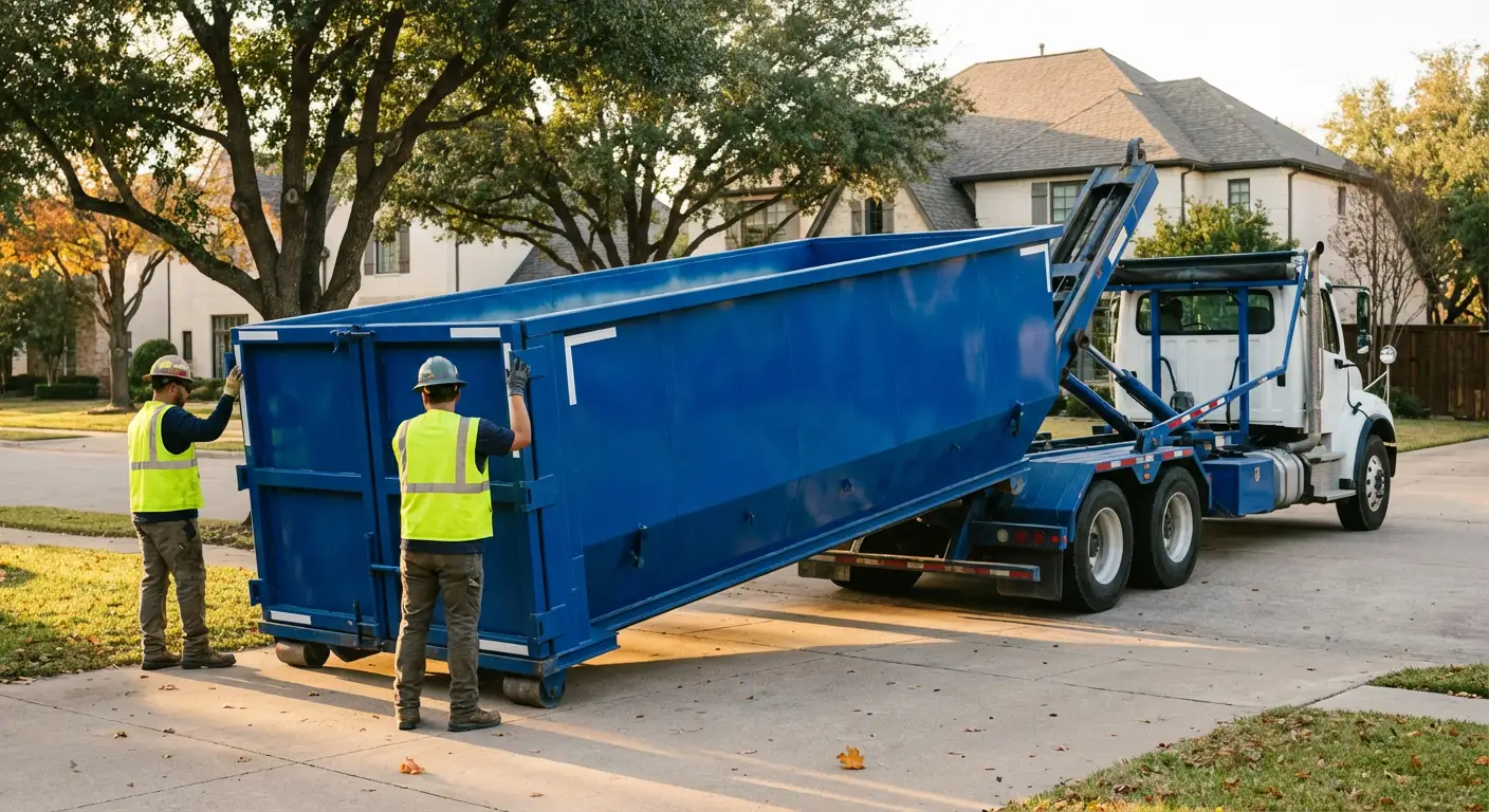 Roll-off dumpster rental service in Victorville