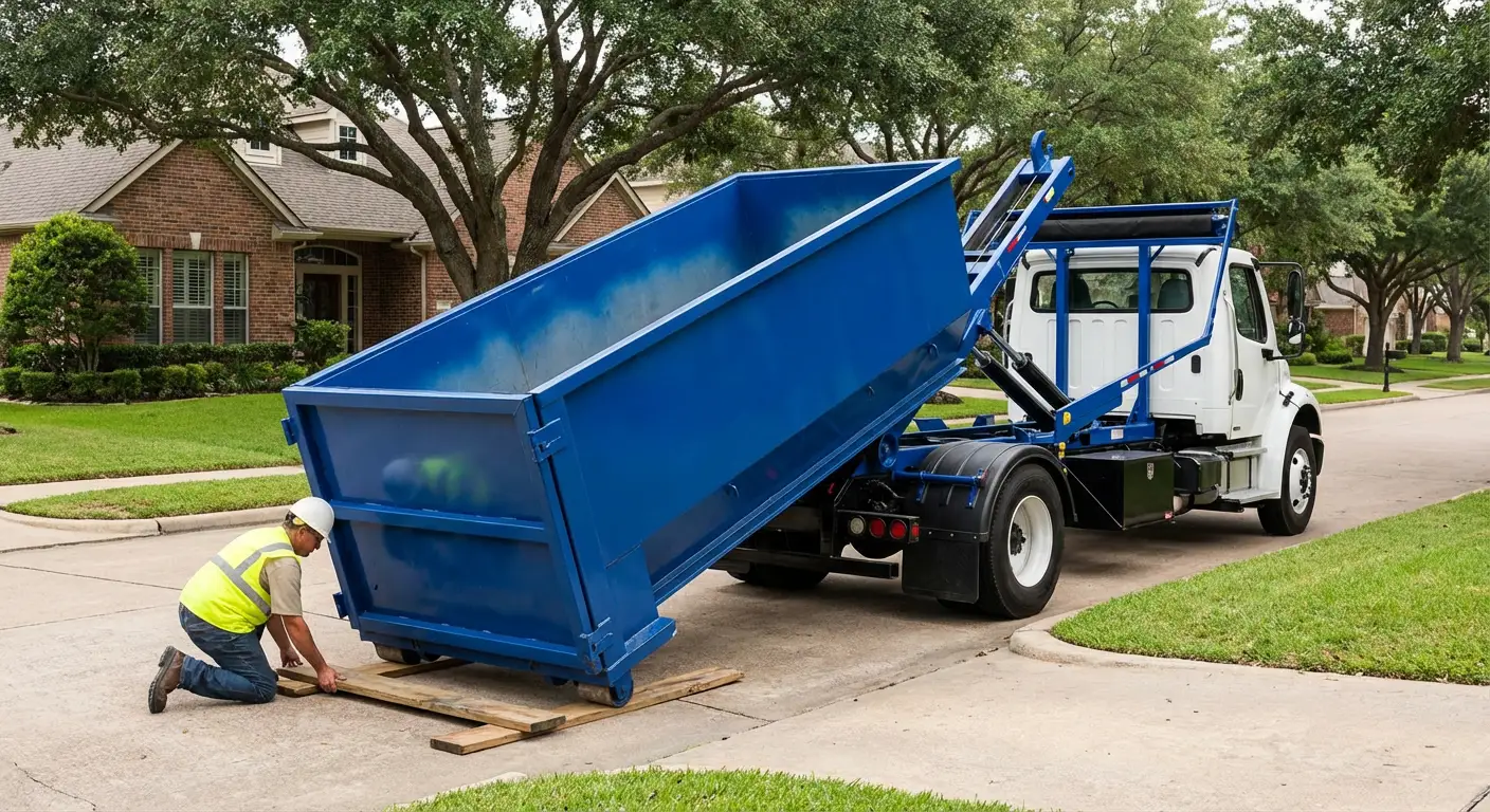 Roll-off dumpster rental services in Downtown Victorville