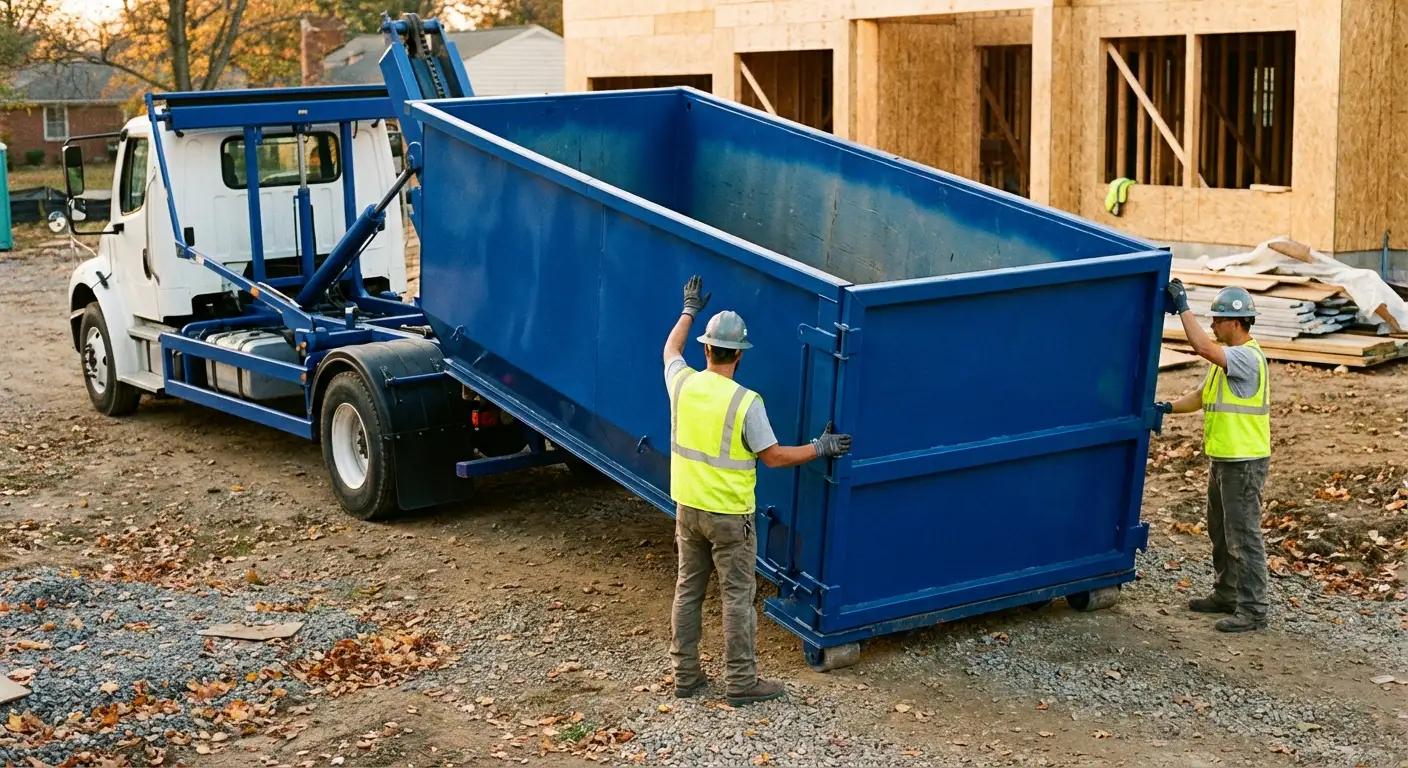 Construction dumpster delivery and waste management in Victorville, CA