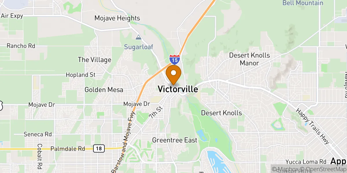  neighborhood map in Victorville, CA
