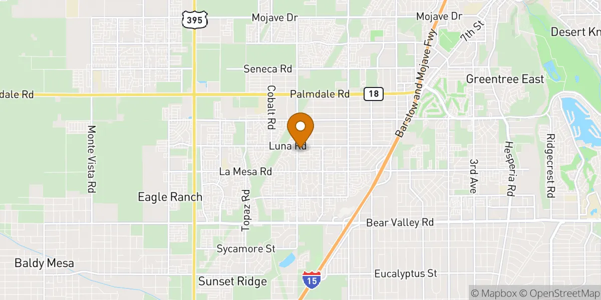  neighborhood map in Victorville, CA